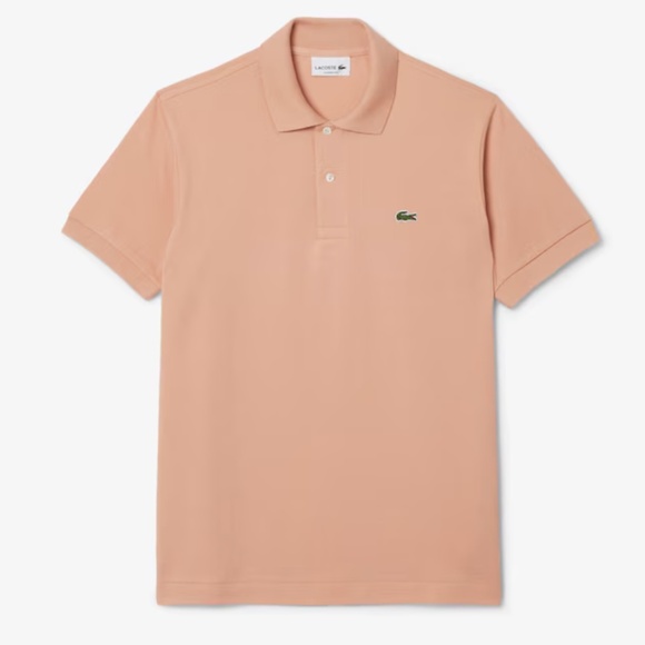 Lacoste Polo - Classic Fit - US 3 / Small - Pastel/Light Orange - Picture 1 of 6
